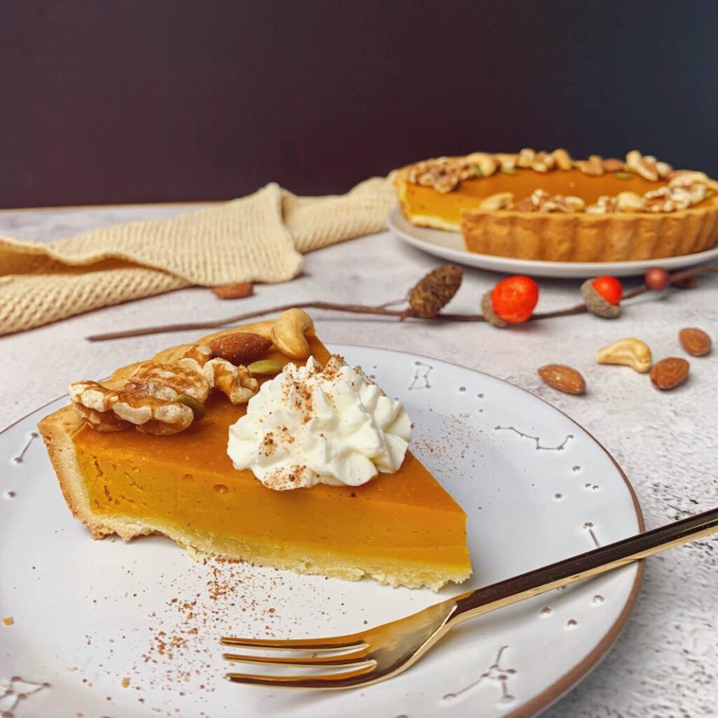 百靈攪拌棒做堅果南瓜派